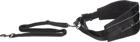 Flamingo canicross - hondentuig - one size - zwart;wit