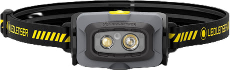 Ledlenser hf4r work - hoofdlamp - oplaadbaar - 500 lumen - ip68 - accu vooraan