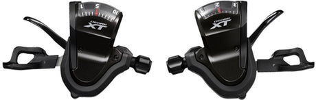 Shimano deore xt sl-t8000 schakelverstellerset – 3x10-speed – rapidfire plus – met versnellingsindicator – zwart
