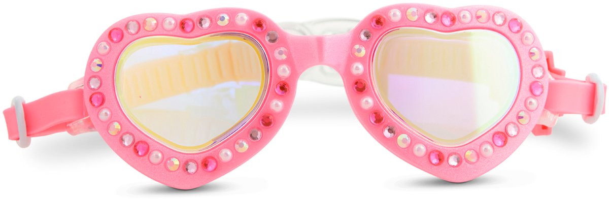Bling2o zwembril kinderen - bow - duikbril - anti-fog - uv-protect - roze