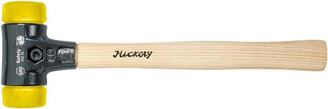 Wiha kunststof hamer safety middelhard middelhard met hickorysteel, rond-slagkop - 26643