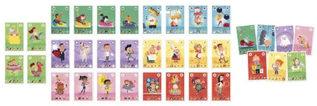 Janod - spel - kwartet familie