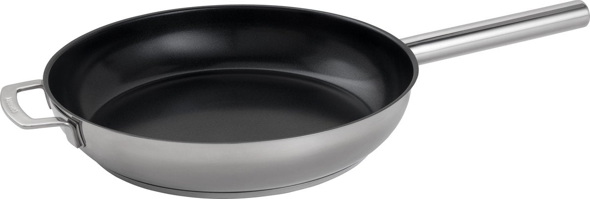 Combekk forest supreme koekenpan 32cm - pfas-vrij - keramische antikleeflaag - geschikt voor inductie - gerecycled rvs