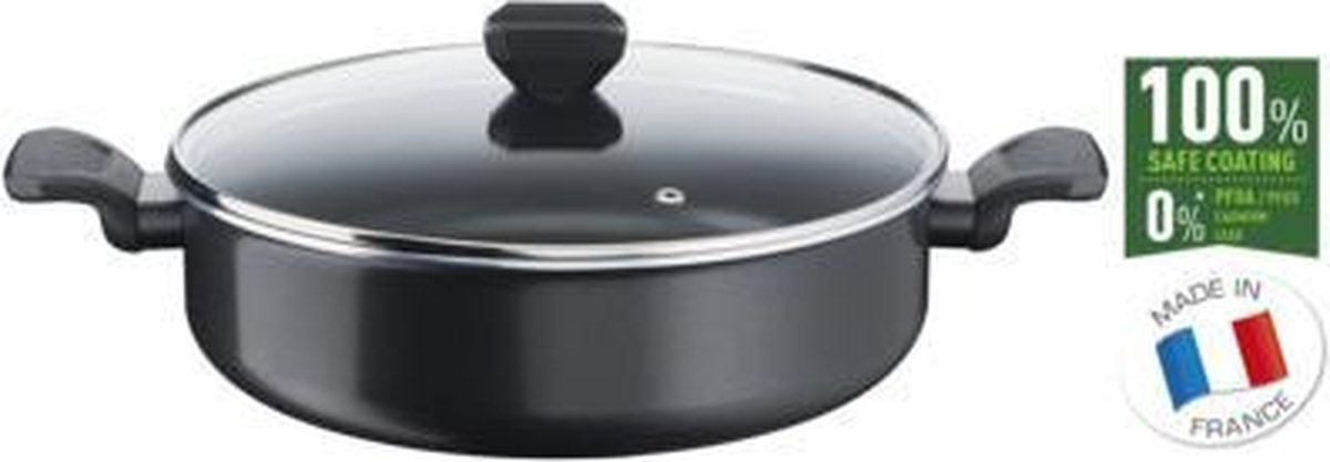 Tefal simply clean b5677253 hapjespan rond ø 28 cm