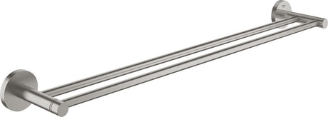 Grohe essentials handdoekhouder - 60cm - dubbel - supersteel