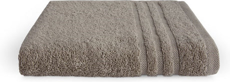 Byrklund baddoek bath basics - 50x100 - 100% katoen - taupe