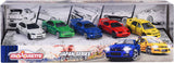 Majorette japan series die-cast auto's giftpack, 5st.