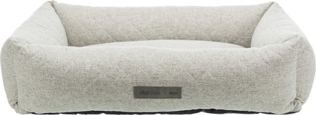 Trixie hondenmand - orthopedisch lichtgrijs 120x75 cm - memory foam, slipvast, afneembare hoes