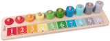 Classic world houten stapelteller, 66dlg.