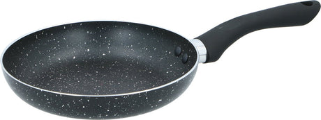 Alpina koekenpan 20 cm - hapjespan met anti-aanbaklaag - skillet voor alle warmtebronnen - ook voor inductie - pfoa-vrij - zwart