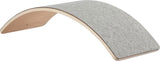 Goki houten balansbord wave met vilt, 82cm