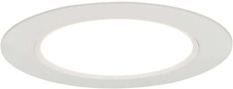 Trio virunga - inbouwspot - wit mat - incl. 1x smd 6 w - extern dimbaar - plafondbevestiging - dip - schakelaar