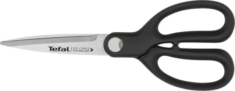 Tefal ice force - keukenschaar - zwart - rvs bladen - ergonomisch - duurzaam