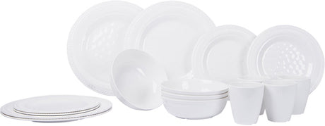 Gimex - royal line - servies - wit - 16-delig