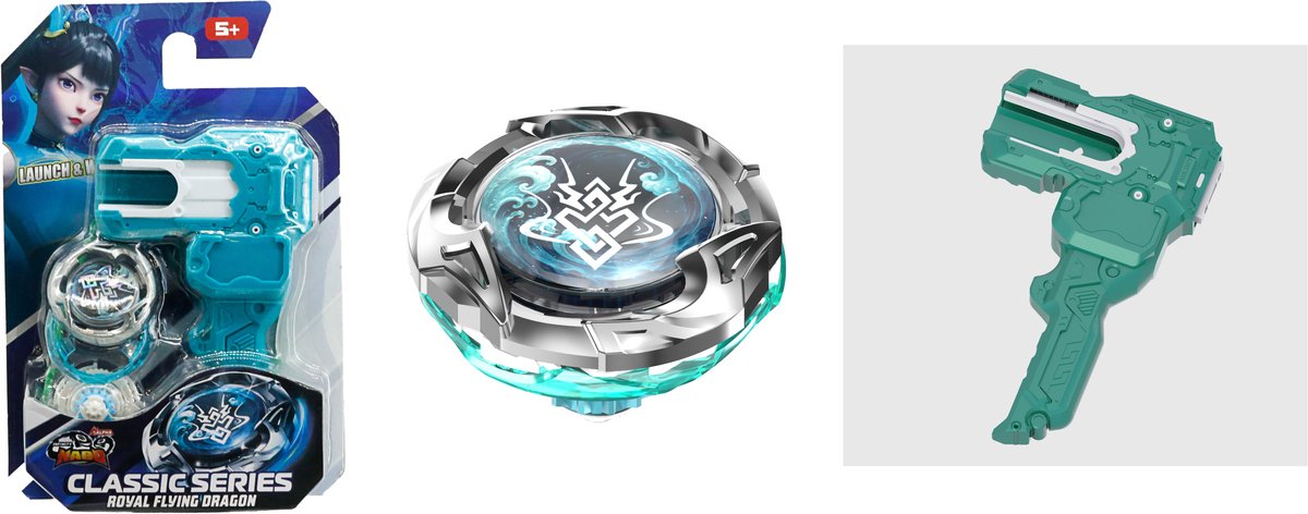 Infinity nado - metalen tol en hand launcher - classic series