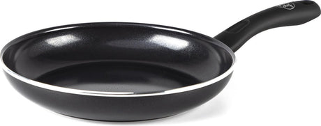 Greenchef diamond koekenpan 28cm - pfas-vrije antikleeflaag - koekenpan inductie - keramische koekenpan - ovenbestendig tot 160°c - koelgreep - zwart