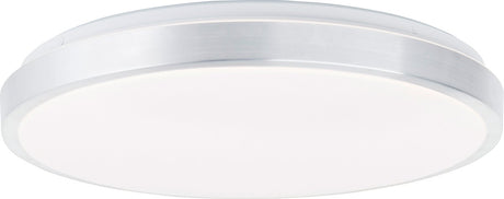 Brilliant livius - plafondlamp - led 36w - afstandsbediening - nikkel