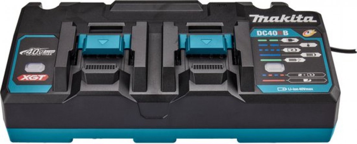 Makita dc40rb duo snellader xgt 40v max - 191n09-8
