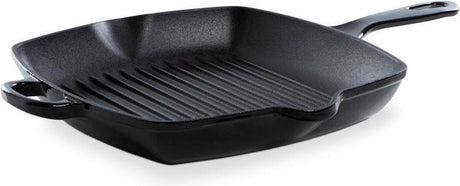 Bk bourgogne grillpan ø 26x26 cm - gietijzer - inductie - zwart