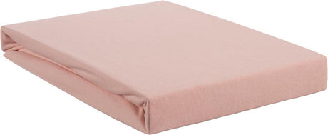 Beddinghouse - jersey-stretch - hoeslaken - 160x220 cm - licht roze