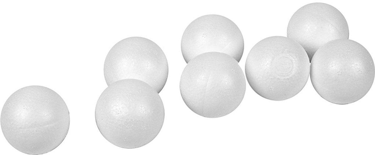 Creativ company http: www.cchobby.nl ballen-d-4-cm-wit-100-stuk-1-doos