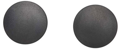 Maul magneet solid rond 2 stuks 2,5 kg kunststof ferriet bruchsicher ø 3.8 x 1.55 cm zwart