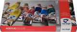 Van gogh acrylverf basisset met 10 kleuren in tubes van 40 ml