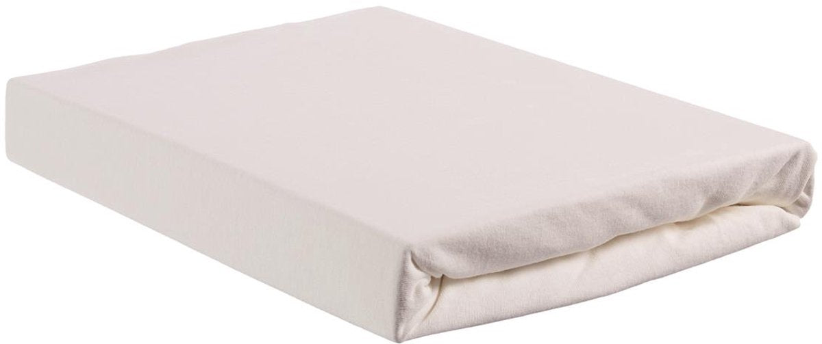 Beddinghouse - jersey - split-topper - hoeslaken - 200x220 cm - wit