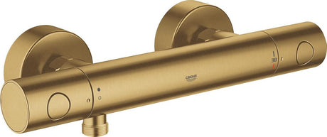Grohe grohtherm 1000 cosmopolitan m thermostatische douchekraan - cool sunrise geborsteld (mat goud)
