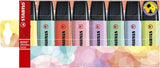 Stabilo boss original pastel - markeerstift - set 8 stuks