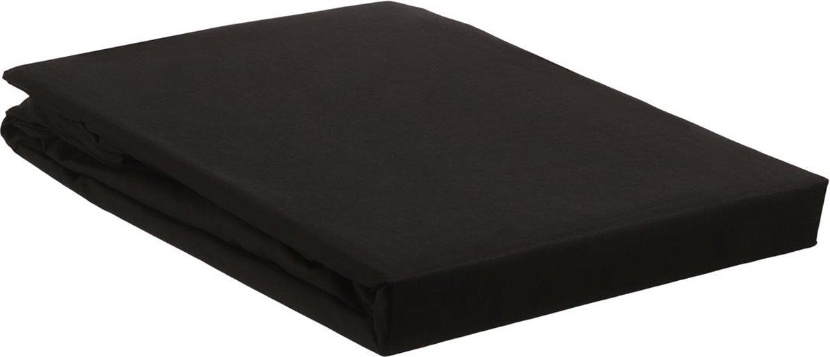Beddinghouse - percale katoen - hoeslaken - 180x200 cm - zwart