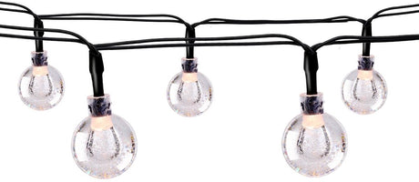Grundig solar lichtslinger 6,9m - 50 led bollen - tuinverlichting op zonne-energie