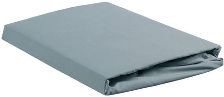 Ambiante katoen - hoeslaken - 90x200 210 - blauw