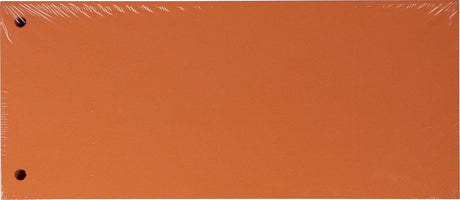 Pergamy verdeelstroken, pak van 100 stuks, oranje 30 stuks
