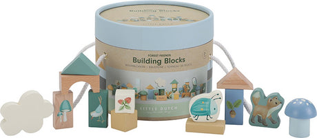 Little dutch bouwblokken - forest friends fsc