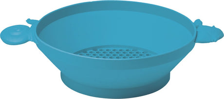 Scrunch zeef - blauw - opvouwbaar - recycleerbaar