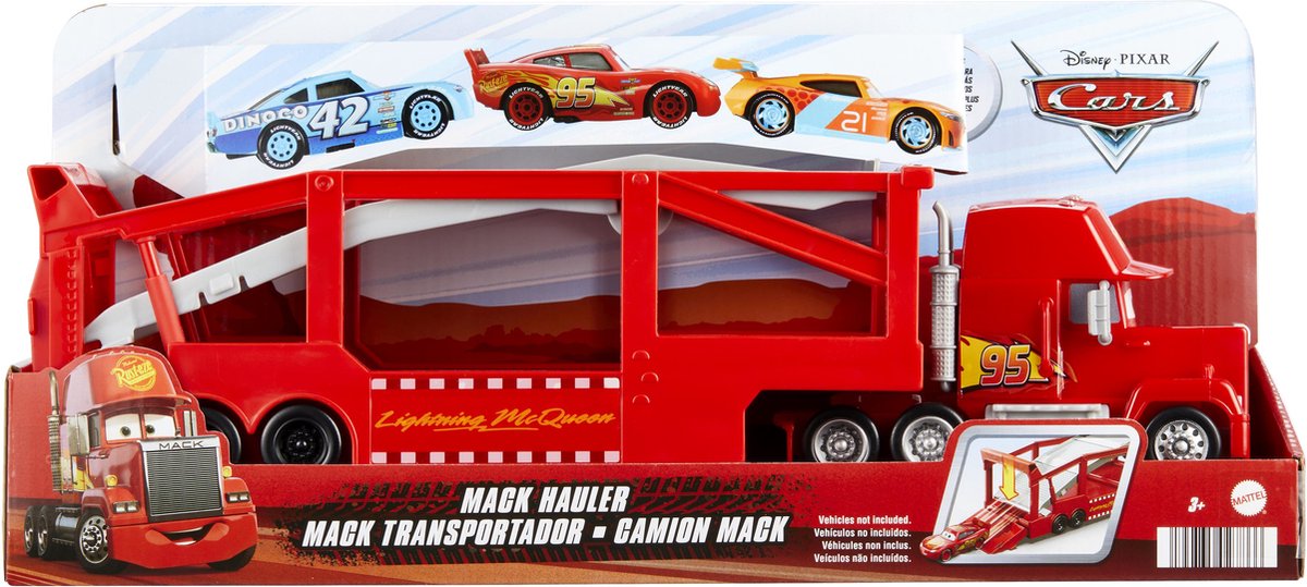 Disney pixar cars mack hauler - transformerende speelset voor auto's