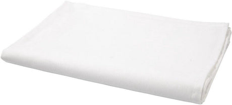 Creativ company katoenen theedoek 50x70 cm wit 5 stuks