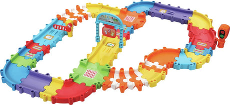 Vtech toet toet auto's wegdelen combi deluxe speelset - voor auto speelfiguren - educatief babyspeelgoed - speelgoed van 1 tot 5 jaar
