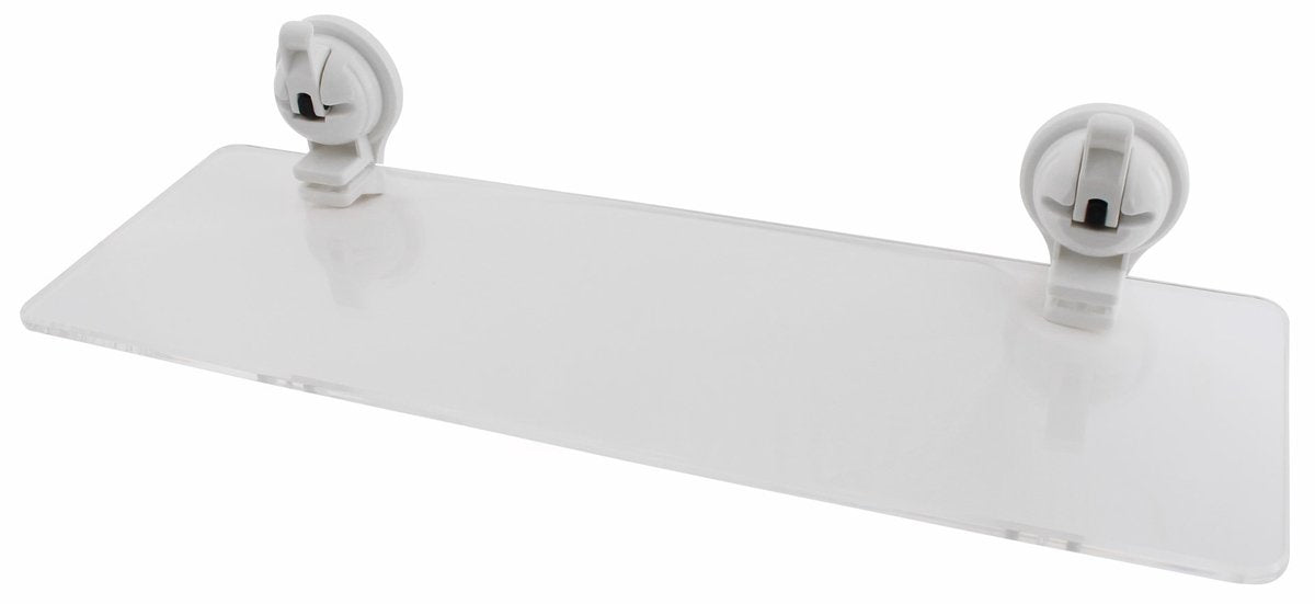 Eurotrail plank met zuignap - wit