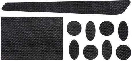 Bbb cycling carbonskin - framebescherming fiets - carbon stickers voor bescherming lak - water en hittebestendig - bbp-56