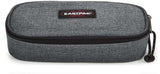 Eastpak oval single etui - zwart denim