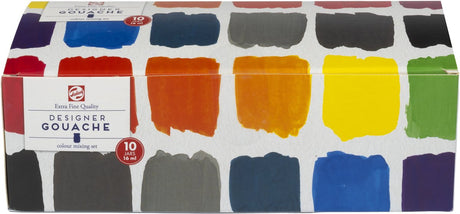 Talens gouache extra fijn set, 10x16ml flacons