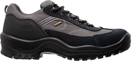 Grisport torino low wandelschoenen unisex - grey black - maat 45