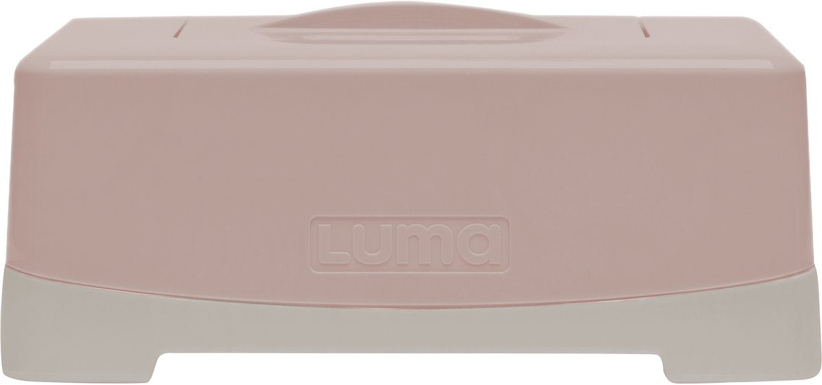Luma easy wipe box blush pink