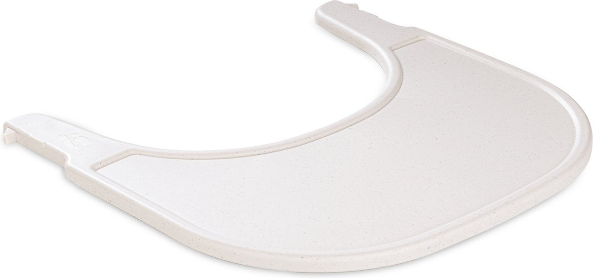 Hauck alpha click tray - dienblad voor kinderstoel - speckle beige
