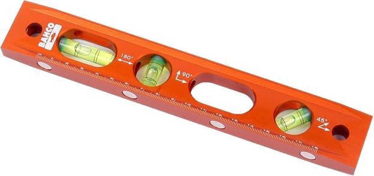 Bahco 426tor9 aluminium torpedo waterpas - extra sterk - magnetisch - 230mm