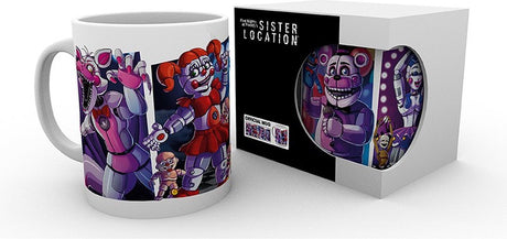 Five nights at freddy's sisters unisex kop - meerkleurig - standard