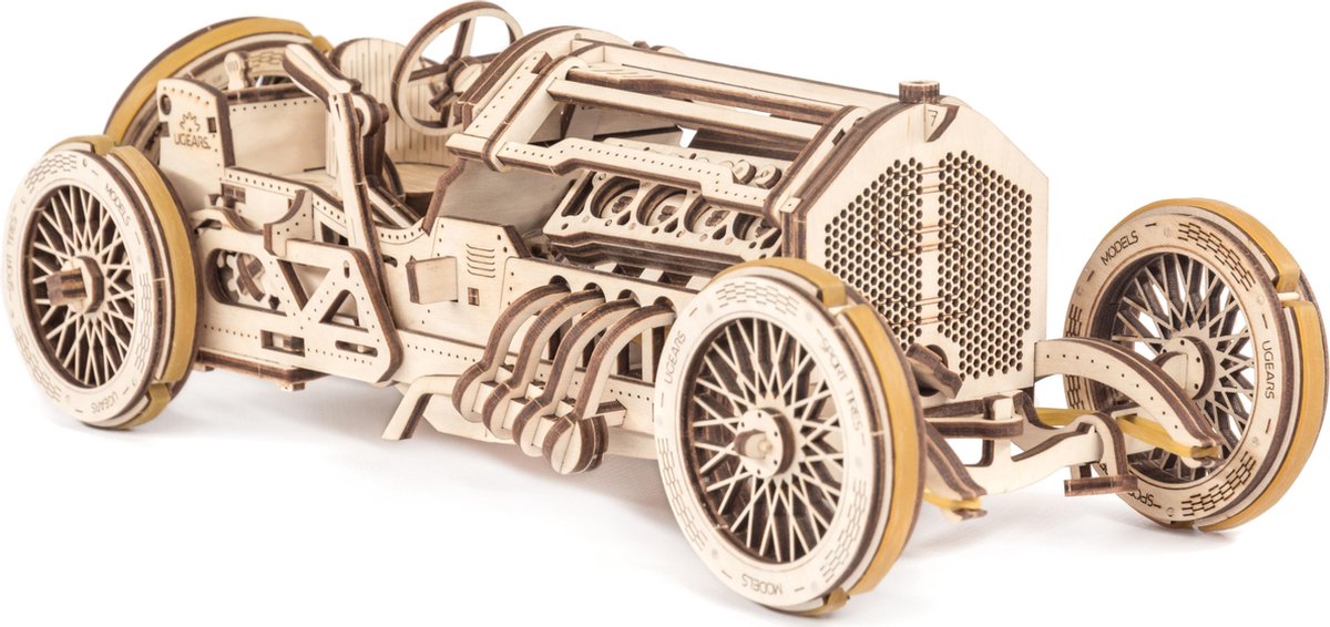 Ugears houten 3d model - u-9 grand prix car