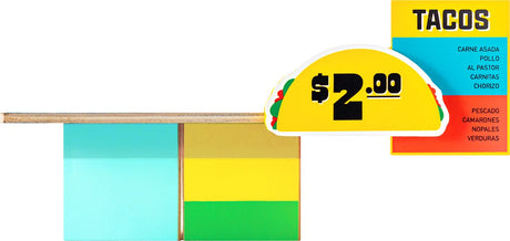 Candylab toys candylab houten die-cast speelgoedauto - taco shack - candycar world